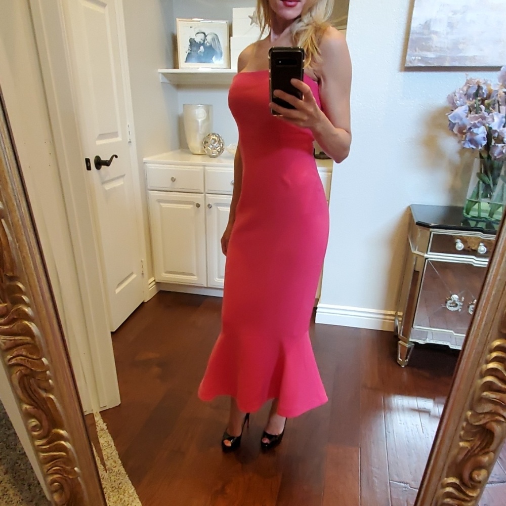 Cinq a Sept fuchsia Luna dress